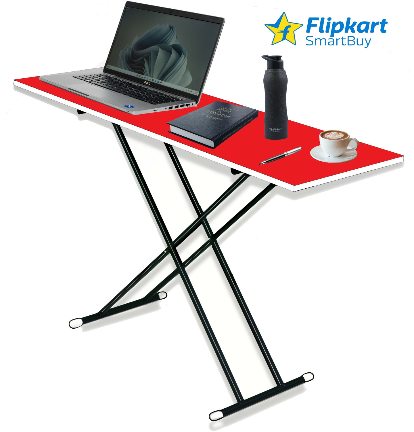 Image of Flipkart SmartBuy Foldable Smart Dual Height Adjustable Ironing Board