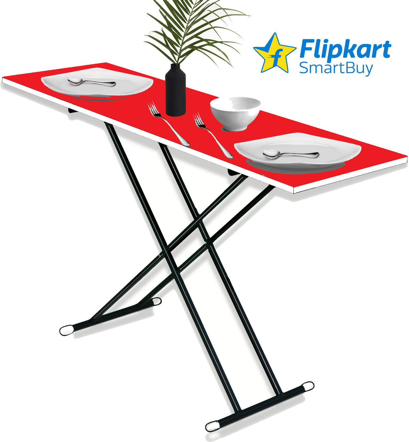 Image of Flipkart SmartBuy Foldable Smart Dual Height Adjustable Ironing Board