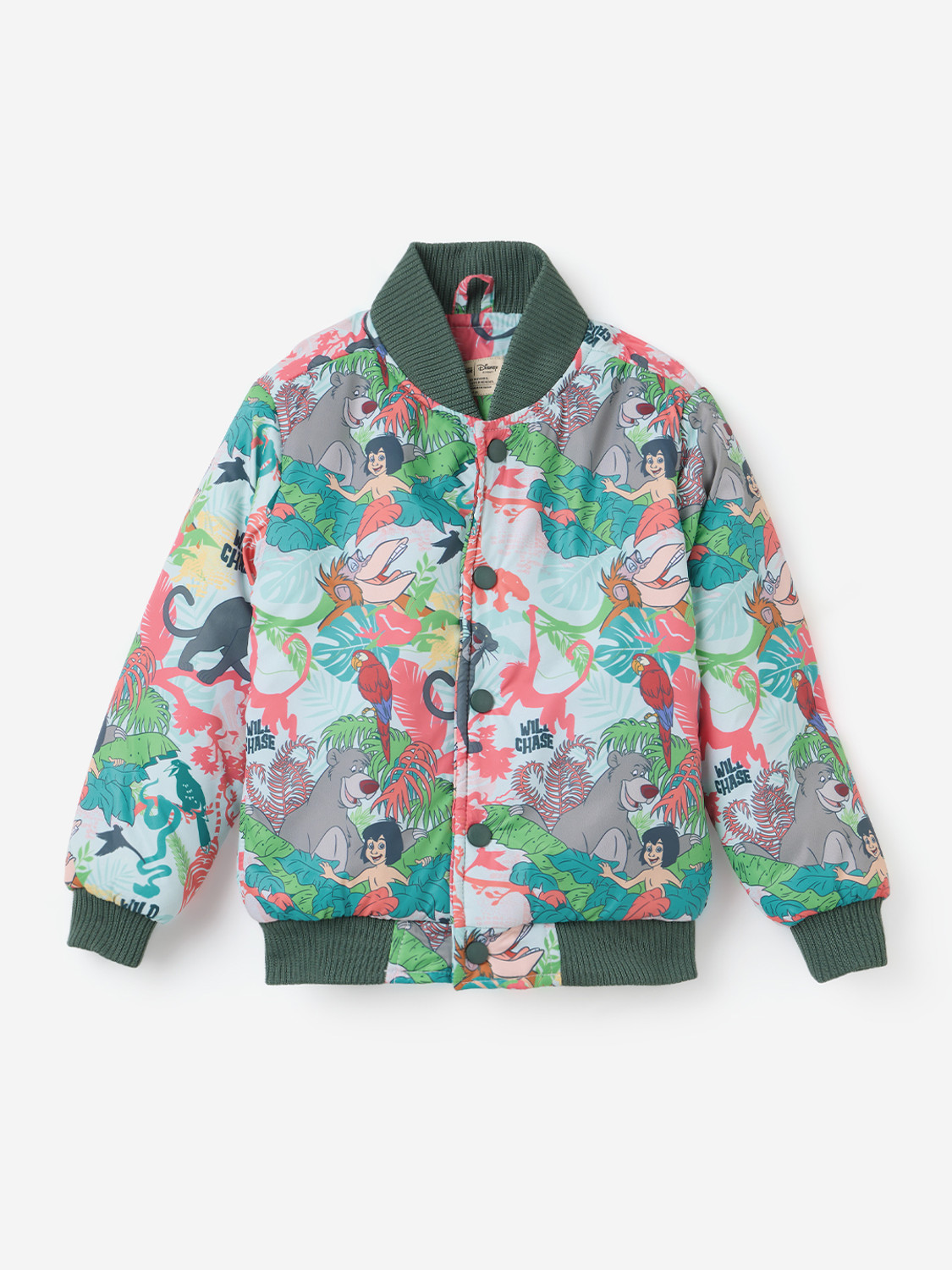 Image of The Souled Store Boys Colorblock Casual Jacket