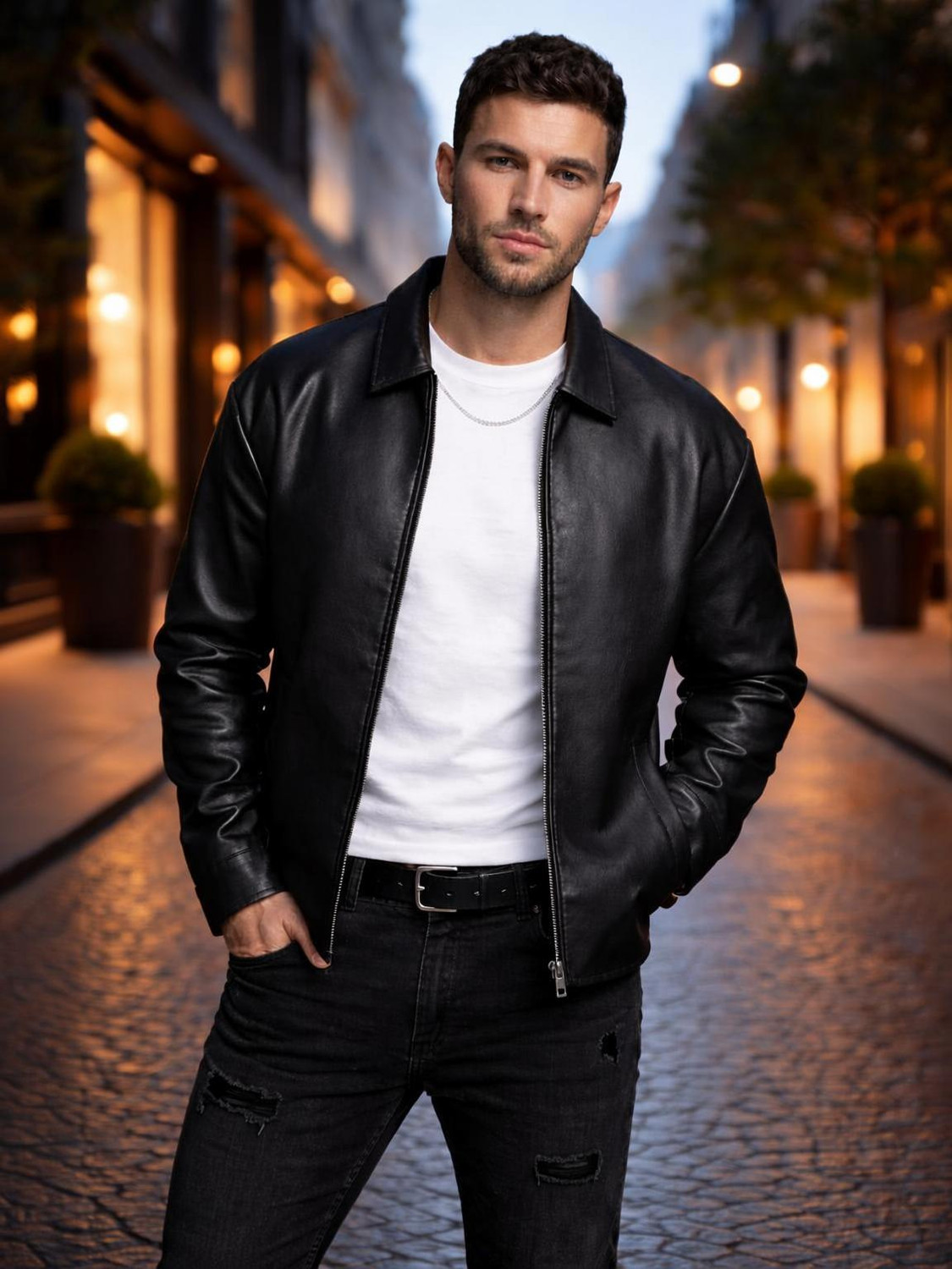 Image of UrbanSkull Men & Women Printed Biker /Riding Jacket