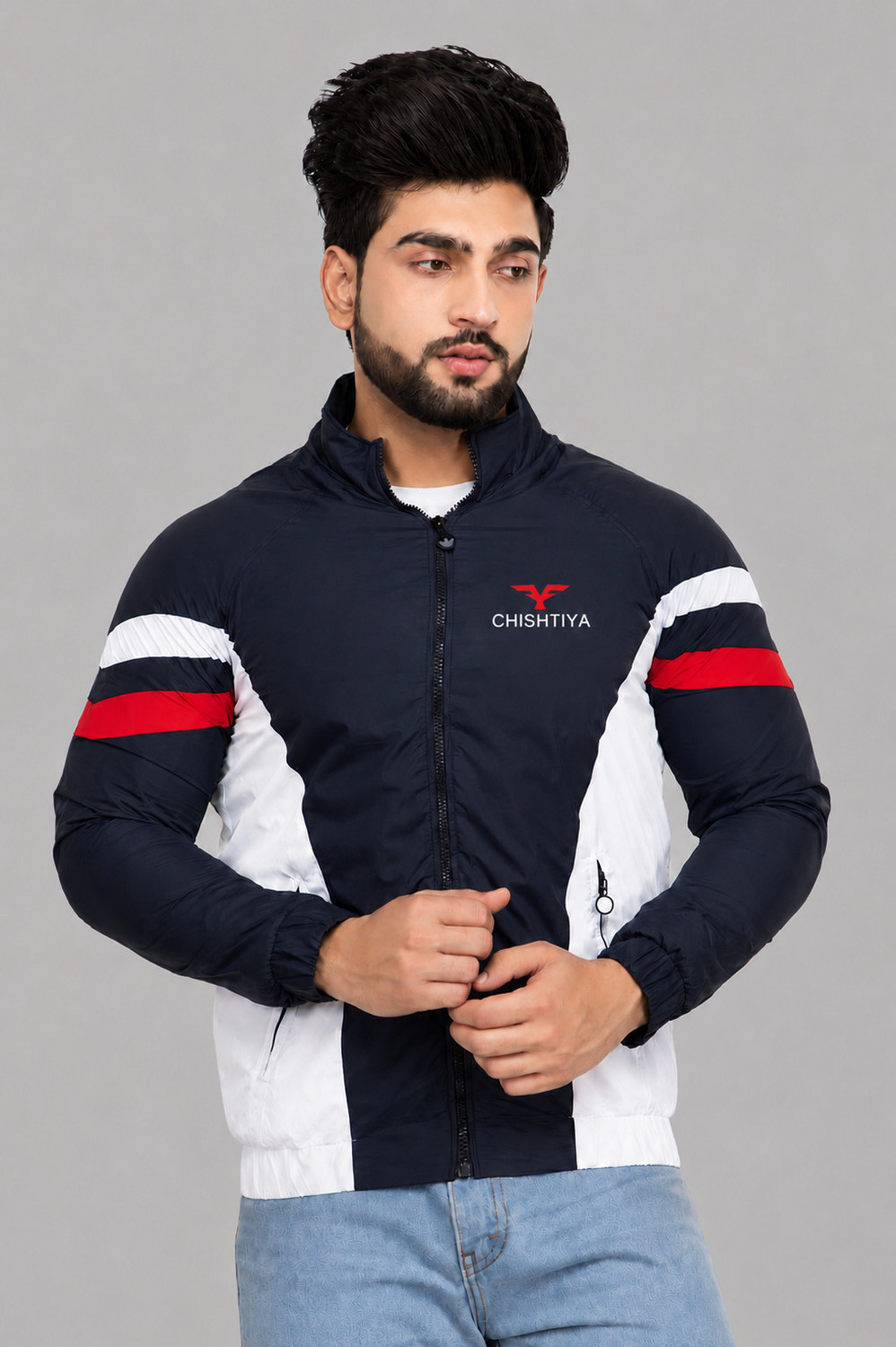 Image of PKR SPORTS Men Colorblock Sports Jacket