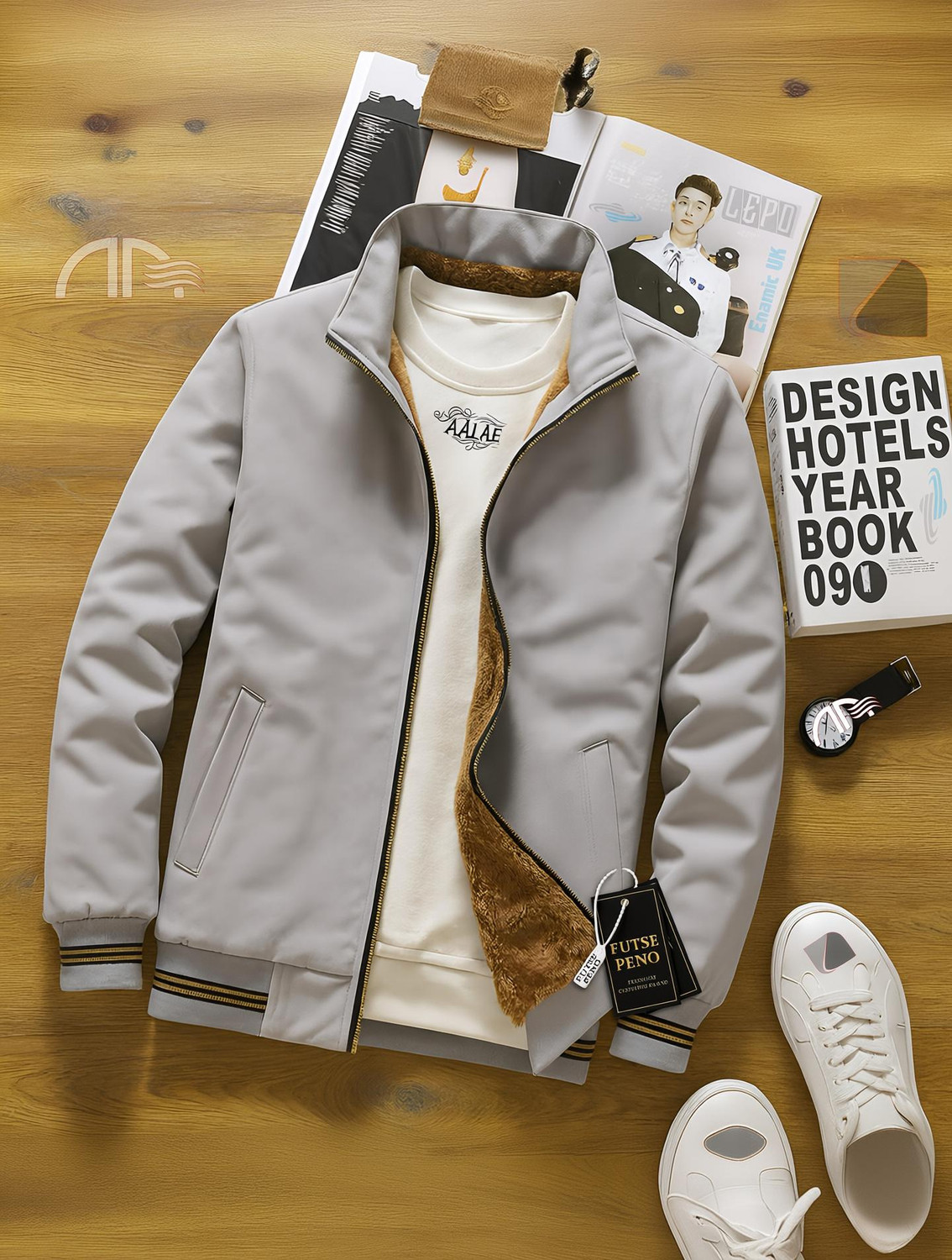Image of LYMIO PREMIUM Men & Women Solid Casual Jacket
