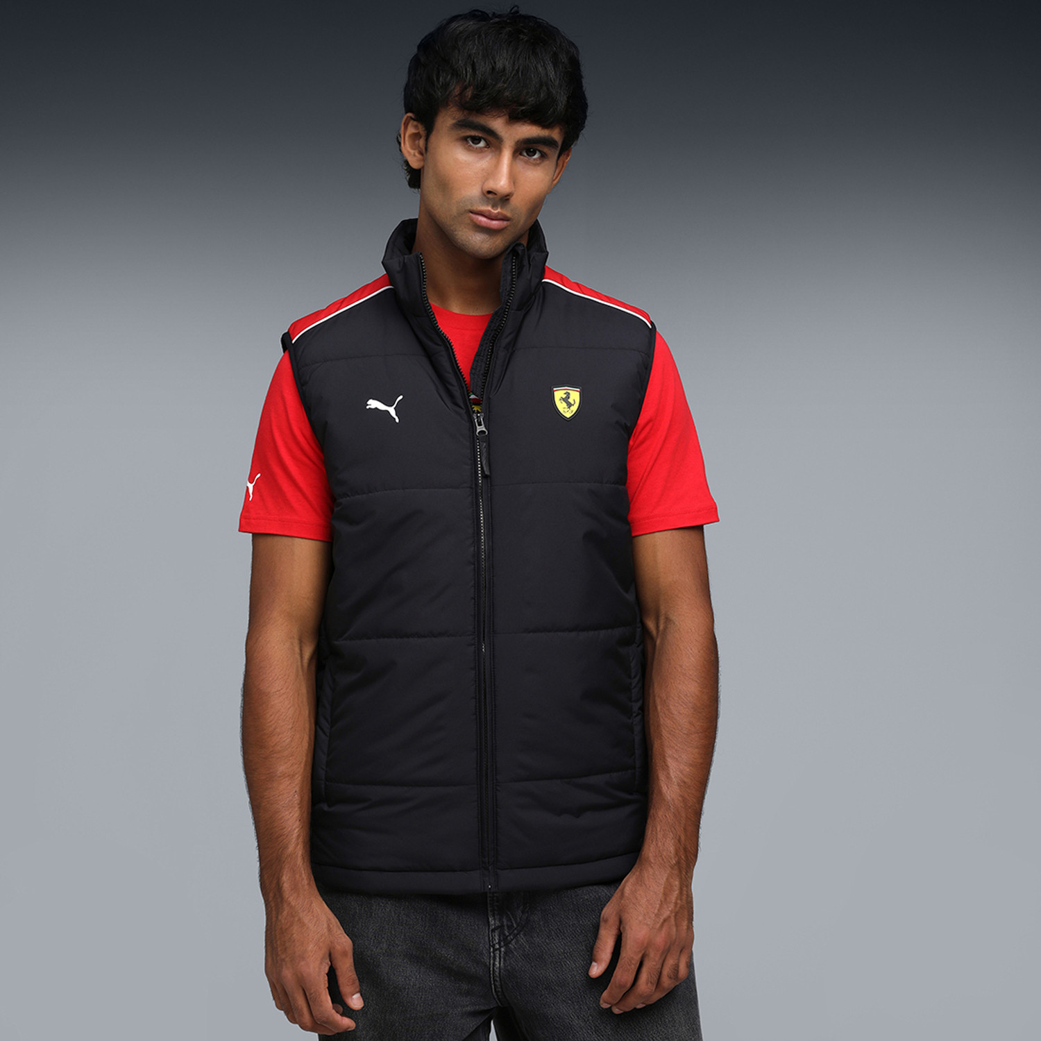 Image of PUMA Men Colorblock Padded Jacket