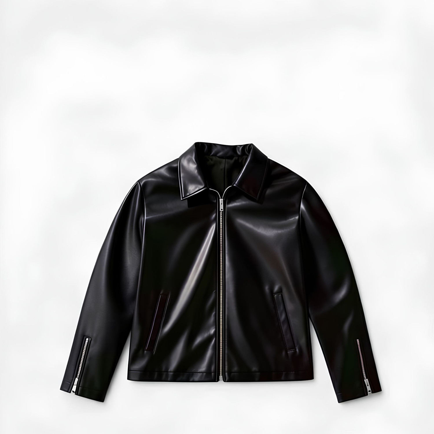 YDWC Men Solid Casual Jacket - Image 1