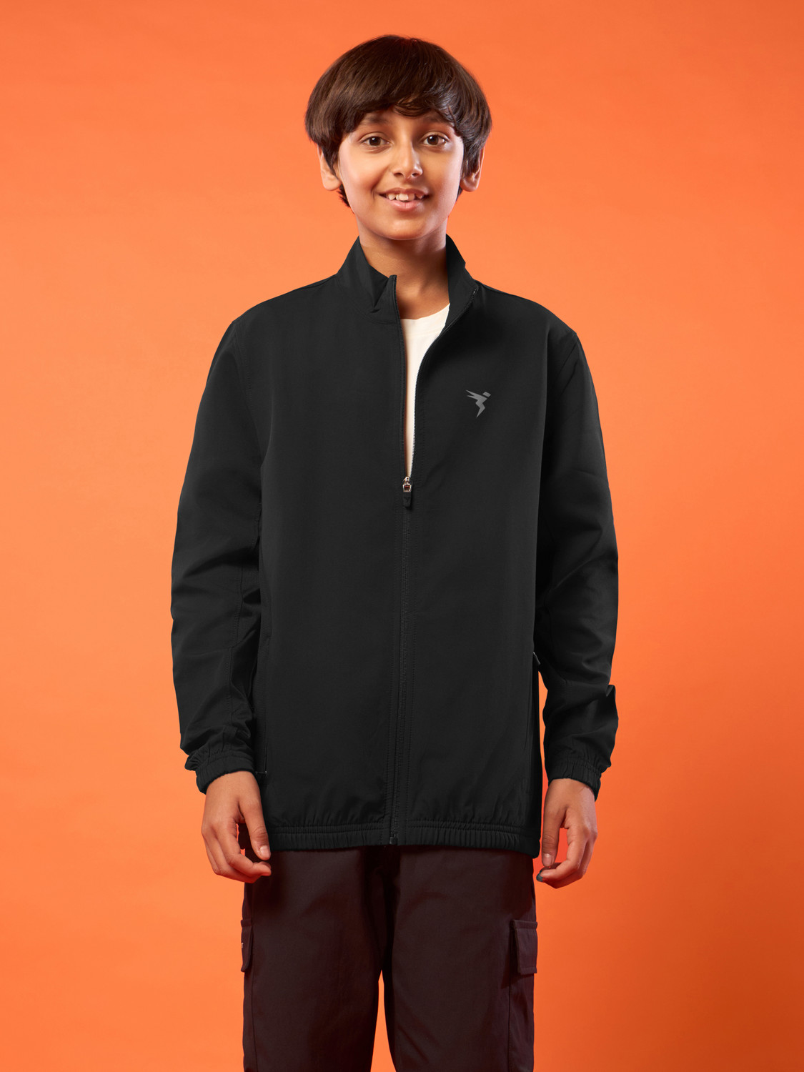 Image of The Souled Store Boys Colorblock Casual Jacket