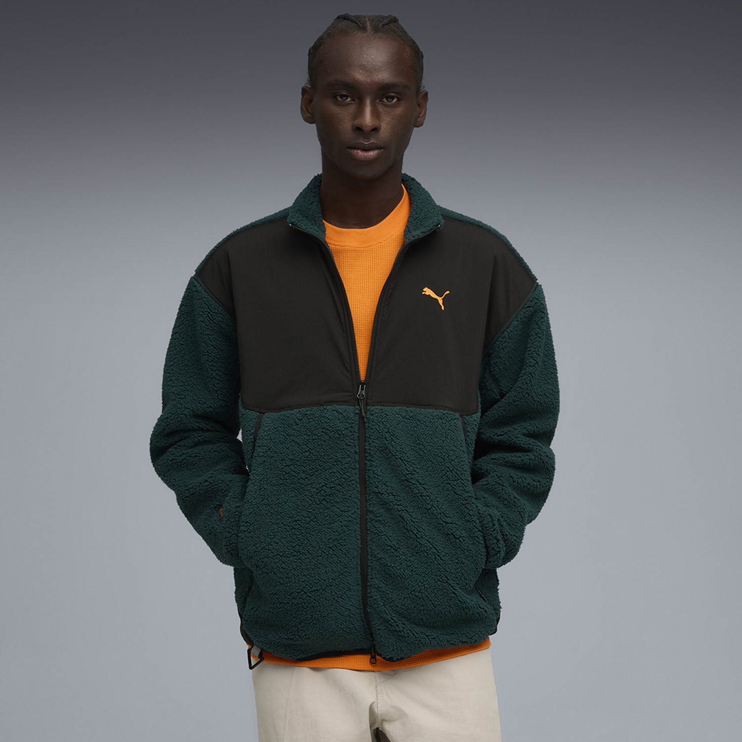 Image of PUMA Men Colorblock Padded Jacket