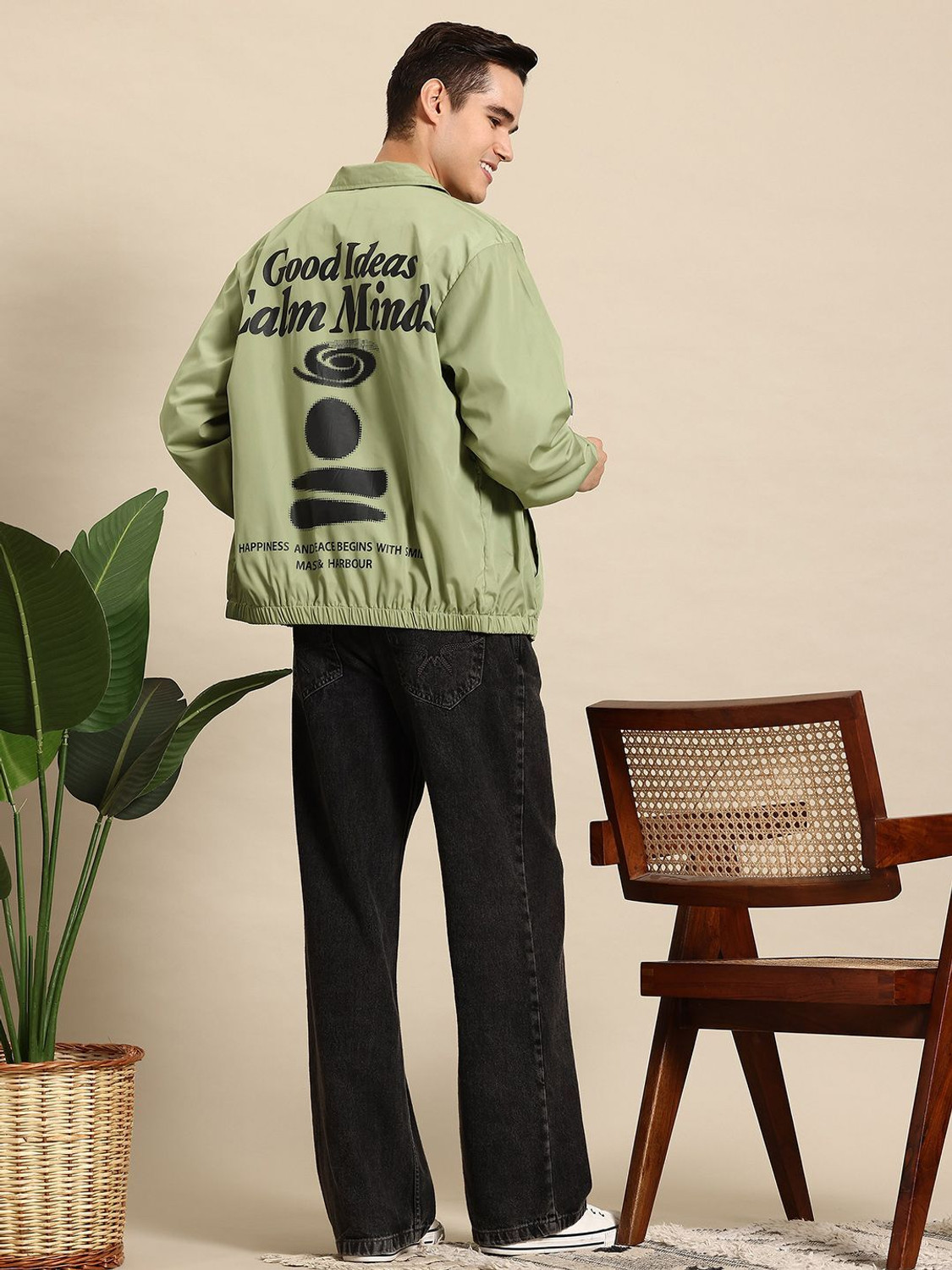 Image of Allen Solly Men Solid Casual Jacket