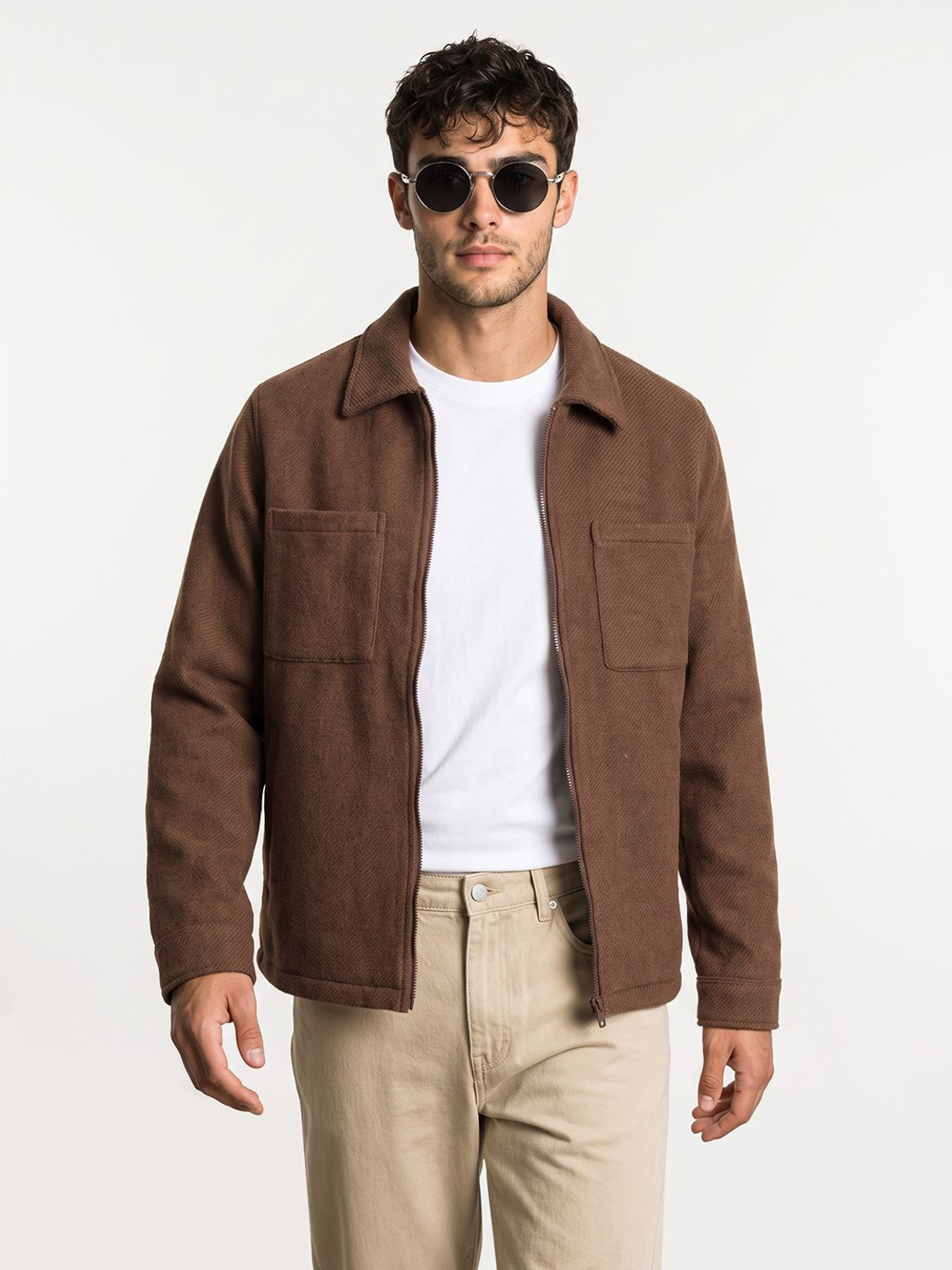 Roadster Men Solid Tailored Jacket - Image 1