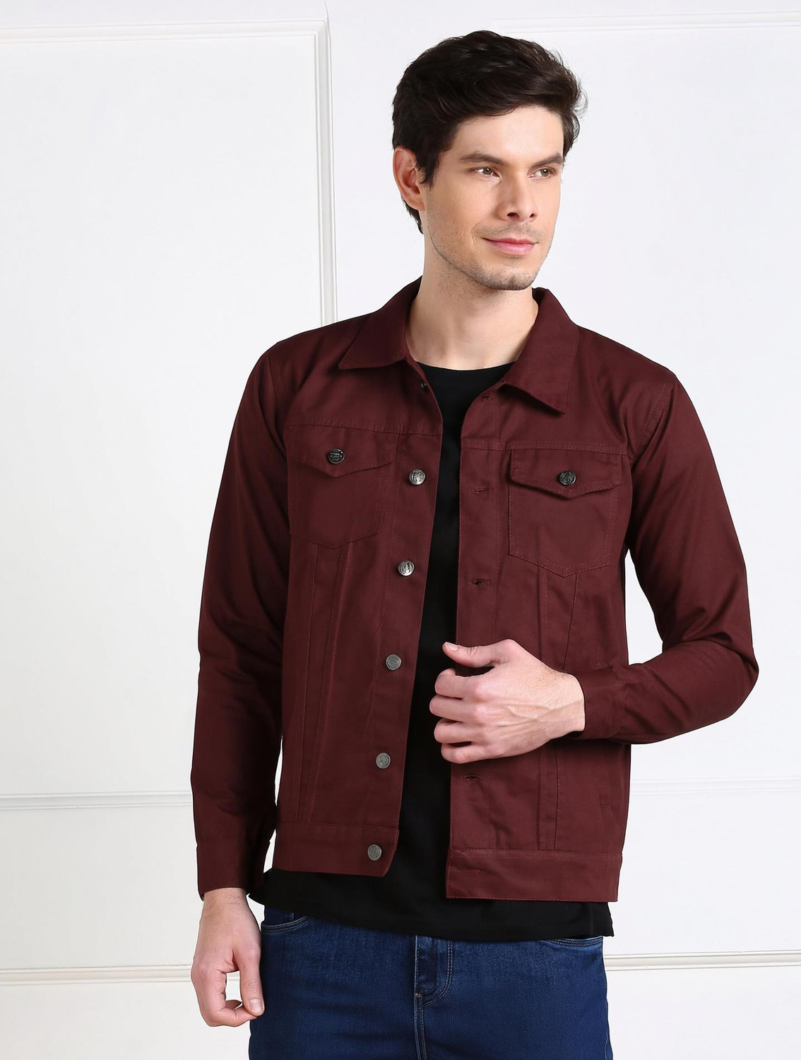 MONTREZ Men Washed Casual Jacket - Image 1