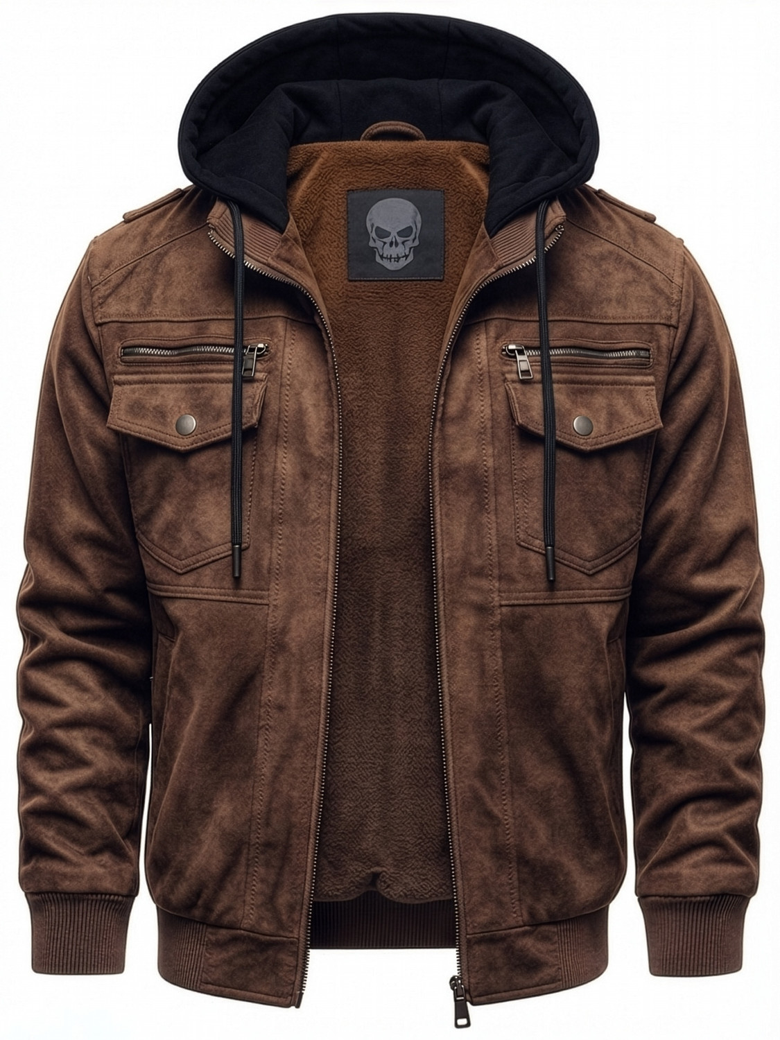 Blaq Ash Full Sleeve Solid Men Jacket Gray - Image 6