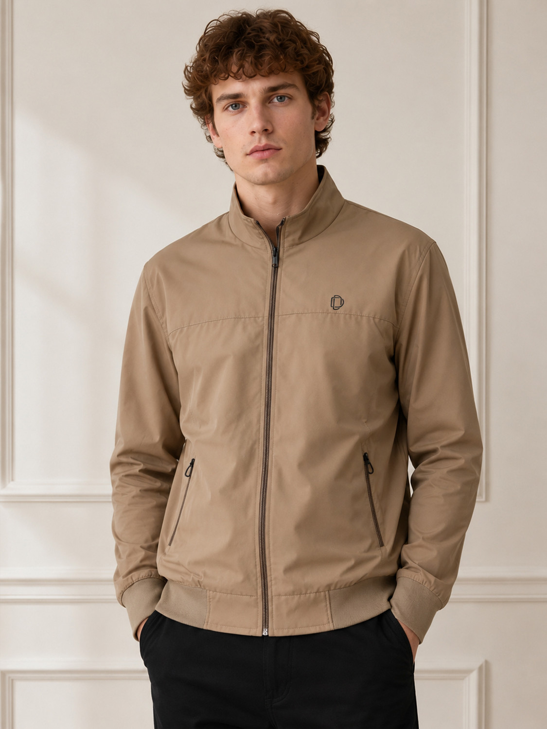 Dollar Men Colorblock Casual Jacket - Image 1