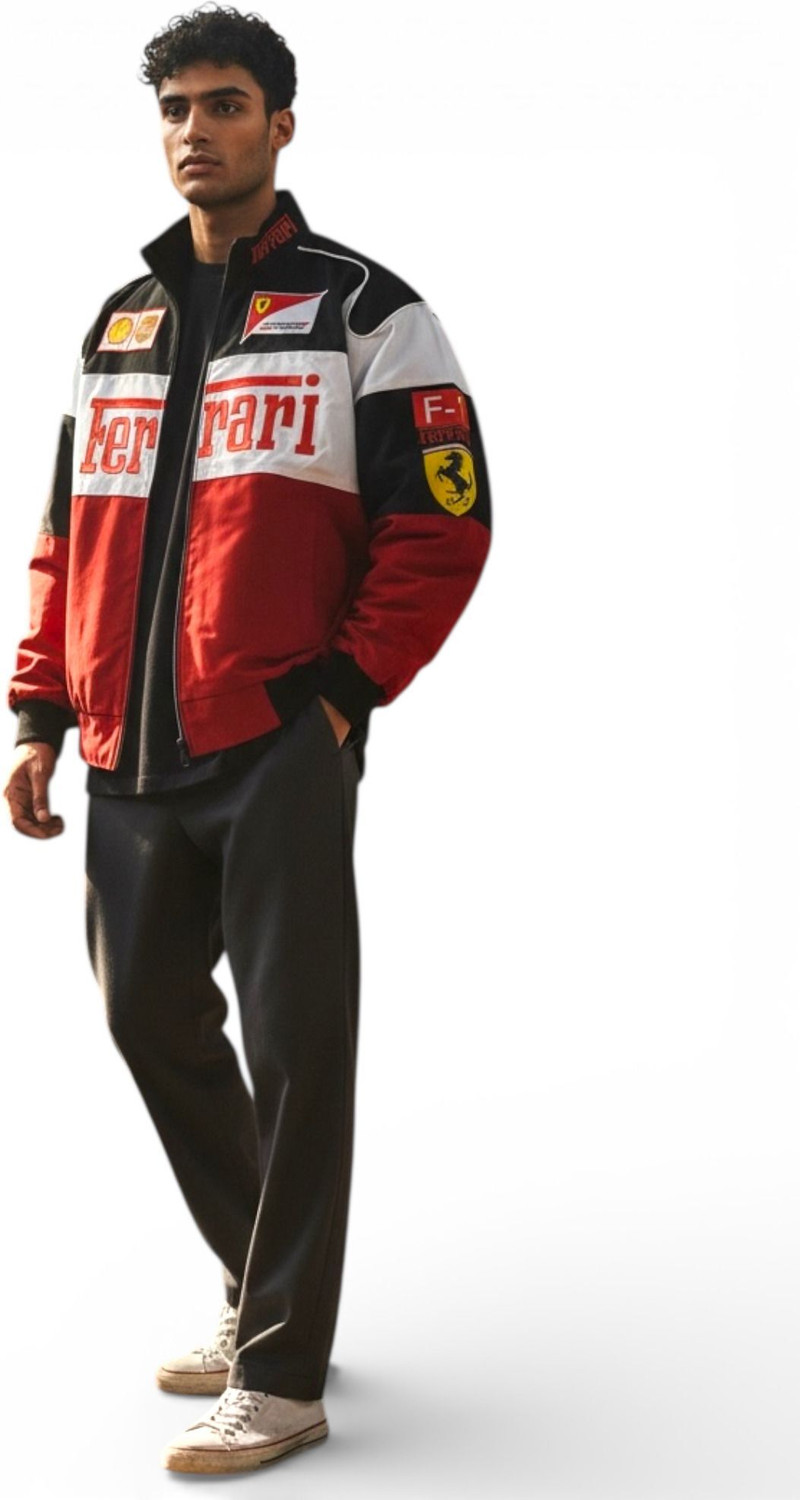 YDWC Men & Women Printed Biker/Riding Jacket - Image 1