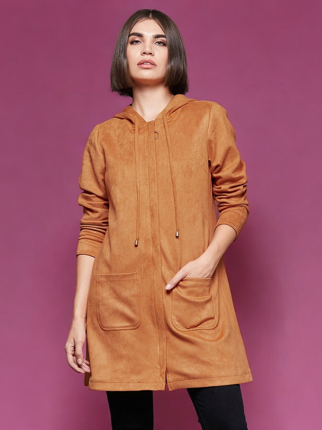 Image of VERO MODA Women Self Design Casual Jacket