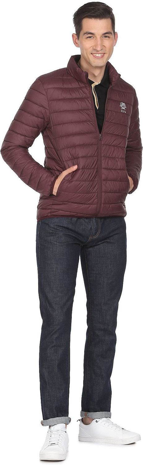 Image of U.S. POLO ASSN. Men Solid Quilted Jacket
