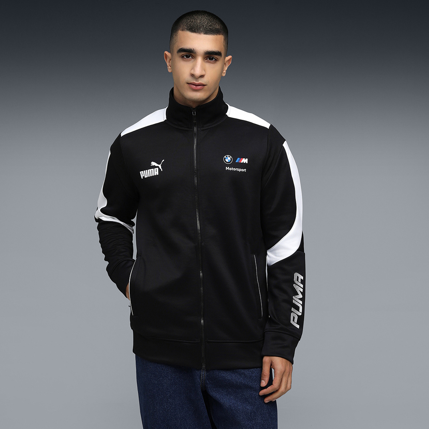 Image of PUMA Men Colorblock Padded Jacket