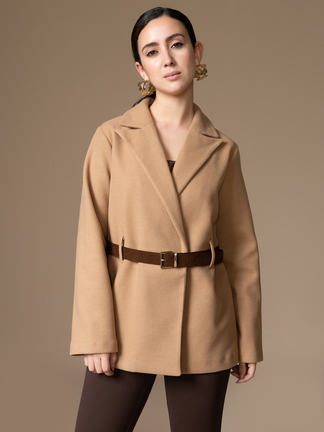 Image of VERO MODA Women Self Design Casual Jacket