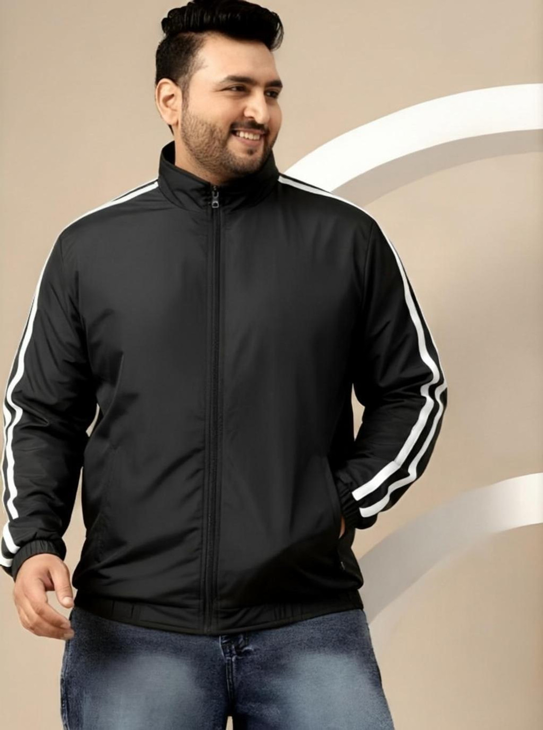 THECLASSICTOGS Men Self Design Bomber Jacket - Image 1