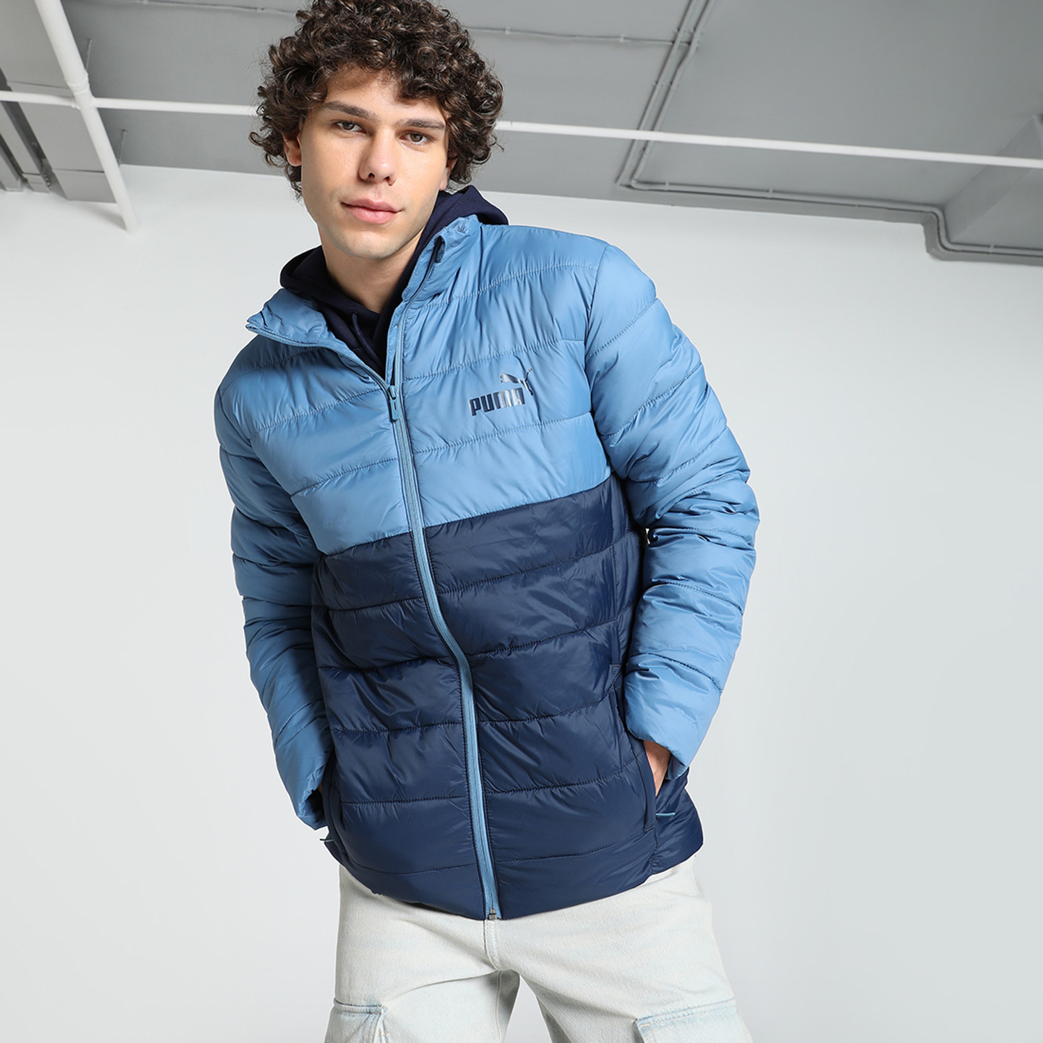 Image of PUMA Men Colorblock Padded Jacket