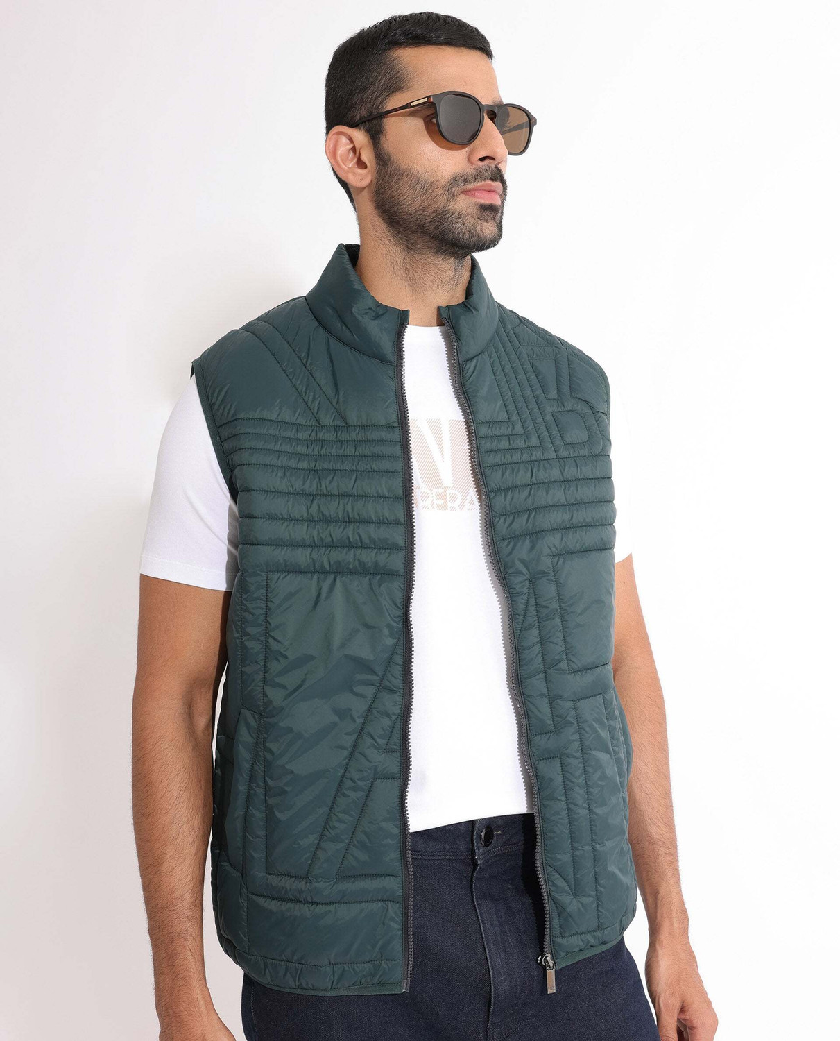Image of RARE RABBIT Men Solid Casual Jacket