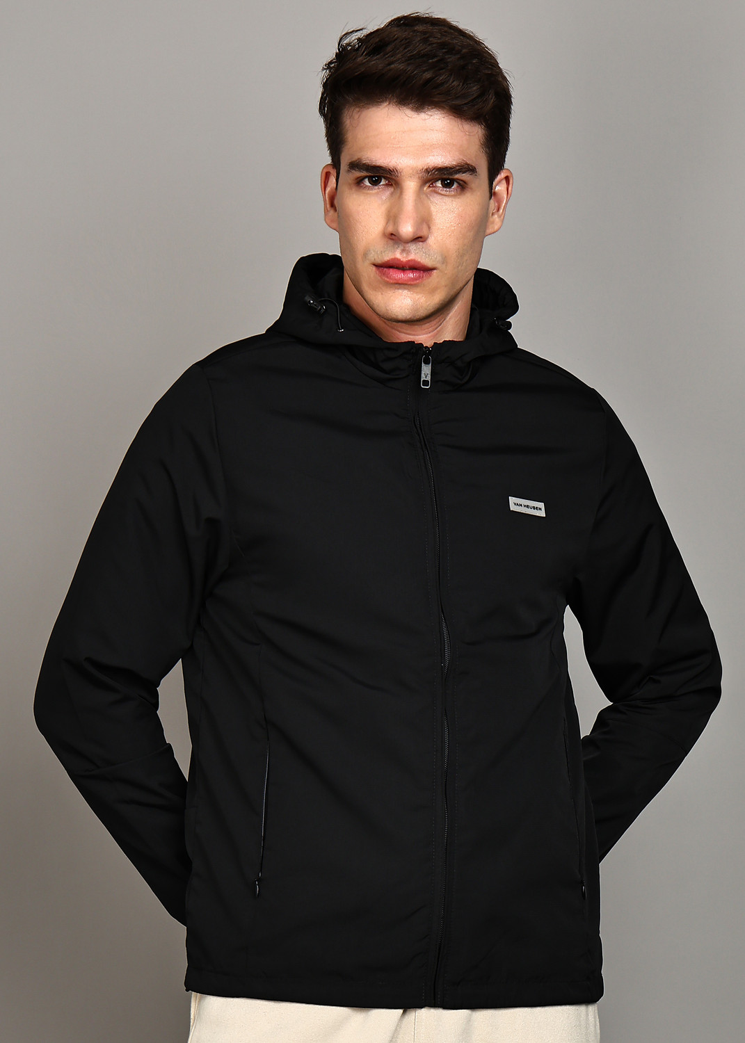 Image of Allen Solly Men Solid Casual Jacket