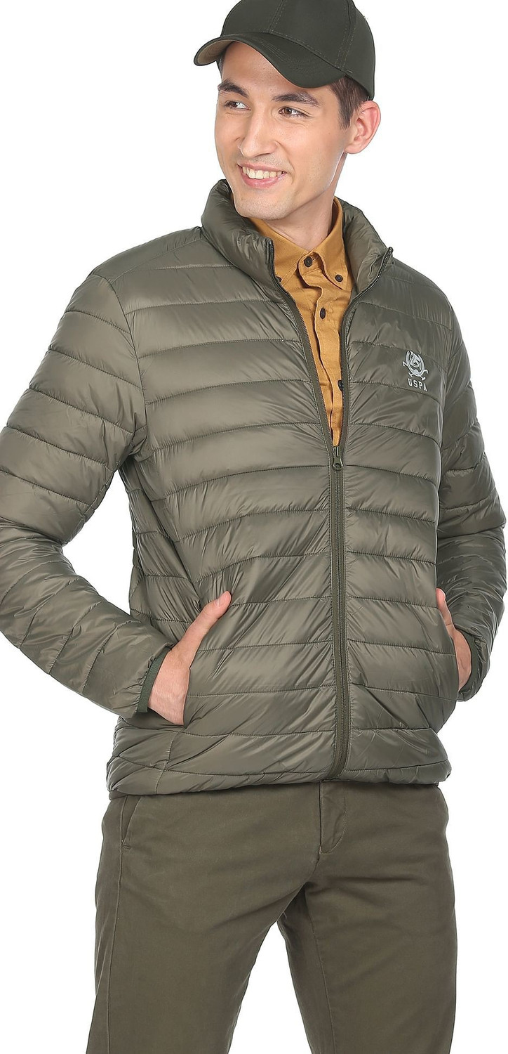 Image of U.S. POLO ASSN. Men Solid Quilted Jacket