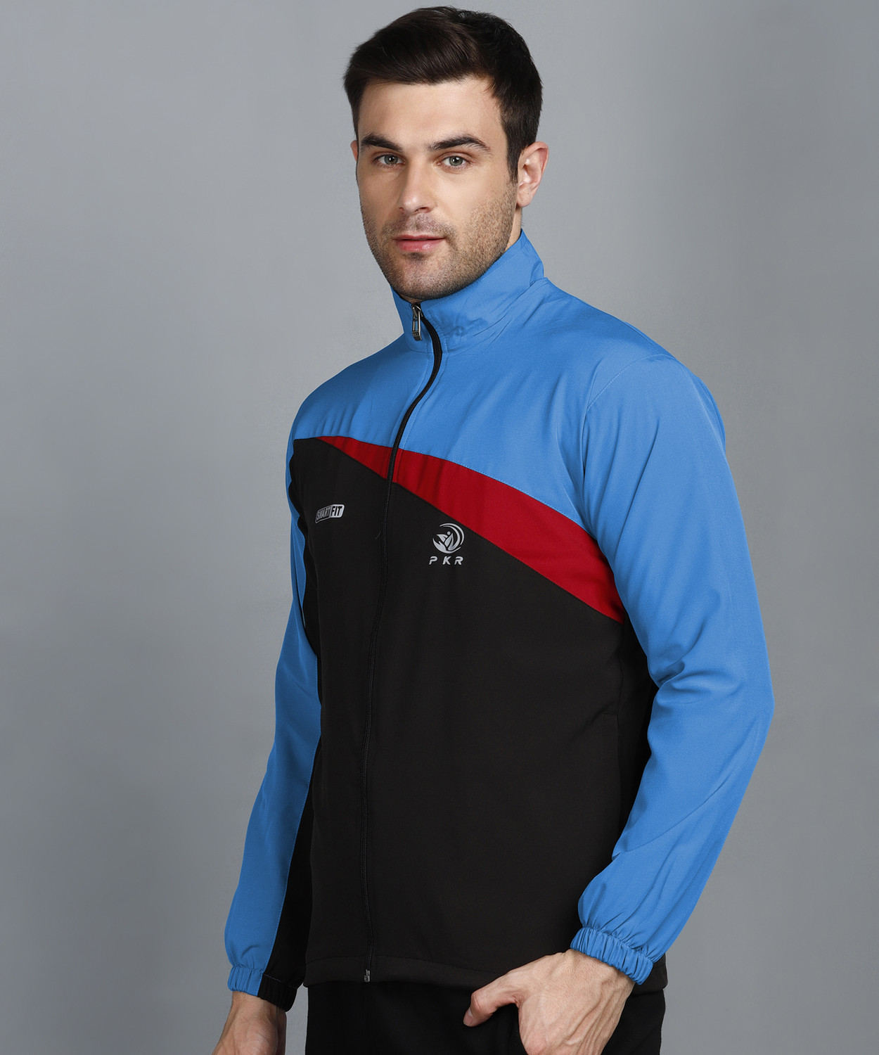 Image of PKR SPORTS Men Colorblock Sports Jacket