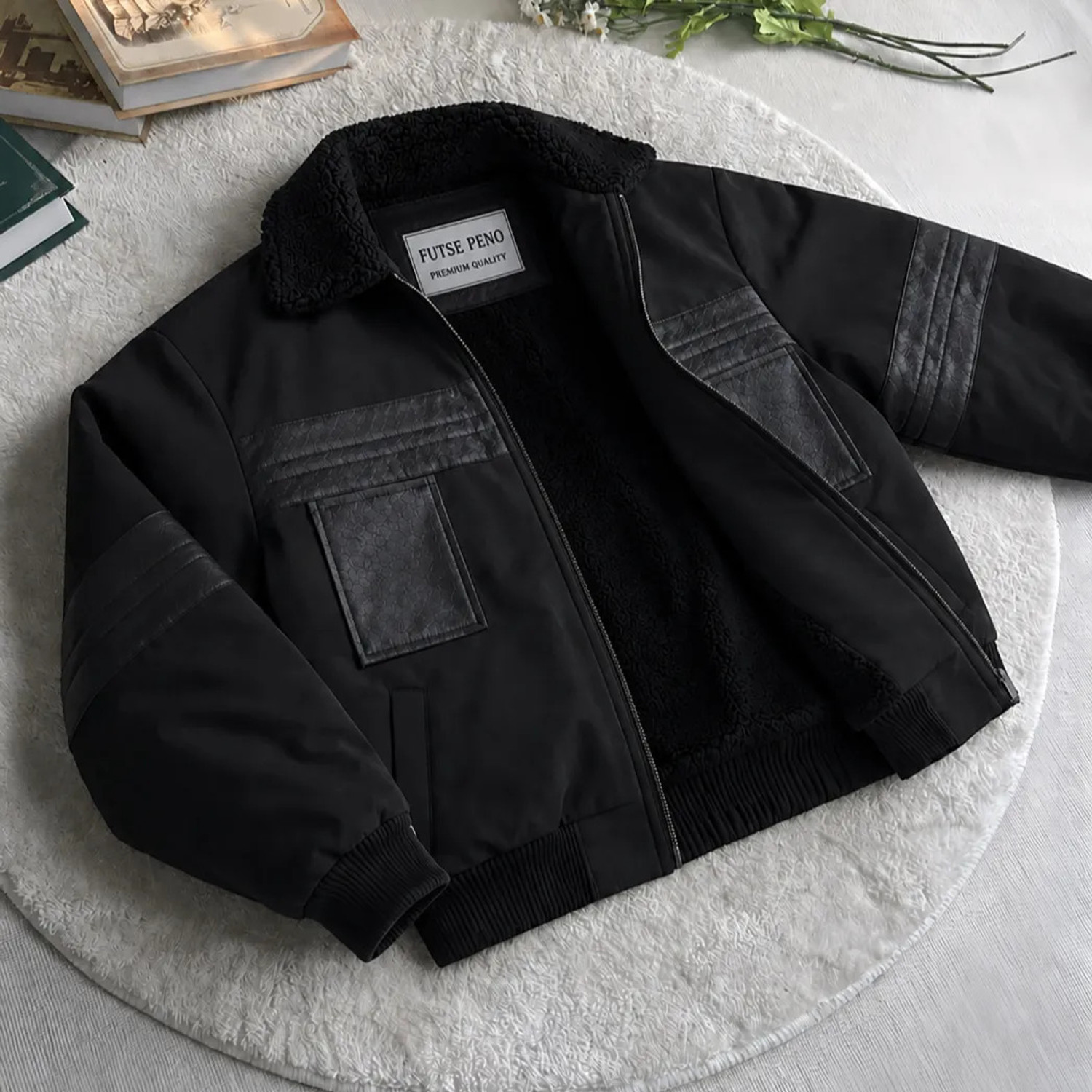 FUTSE PENO Men Solid Casual Jacket - Image 1