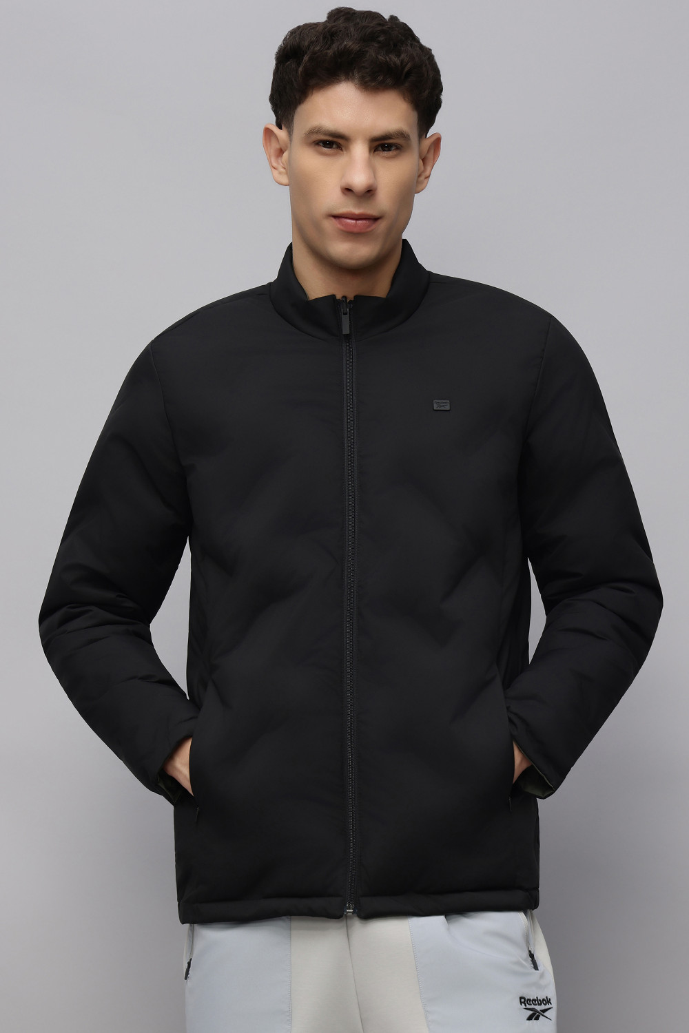REEBOK Full Sleeve Solid Men Jacket