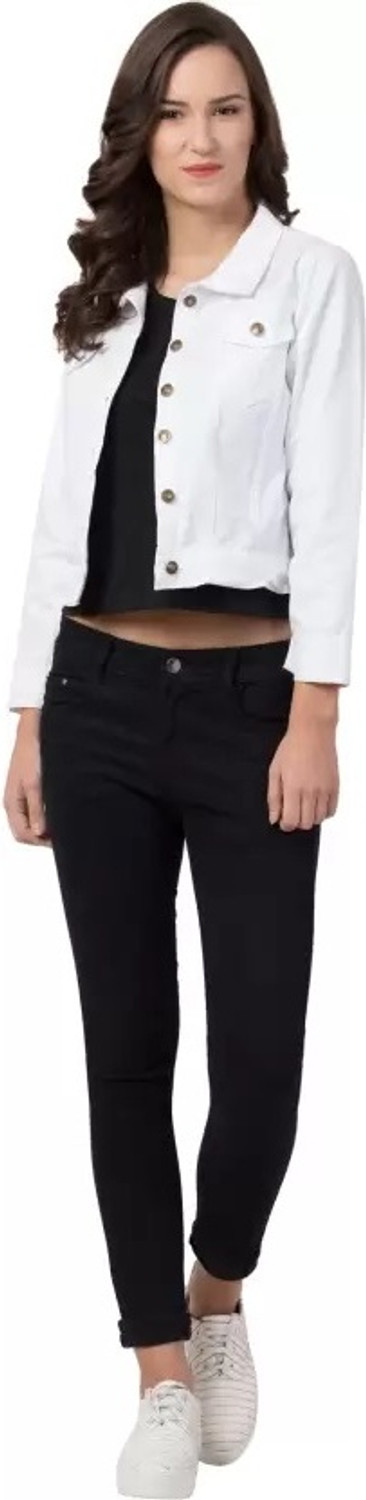 Image of Shiva Trends Women Solid Casual Jacket