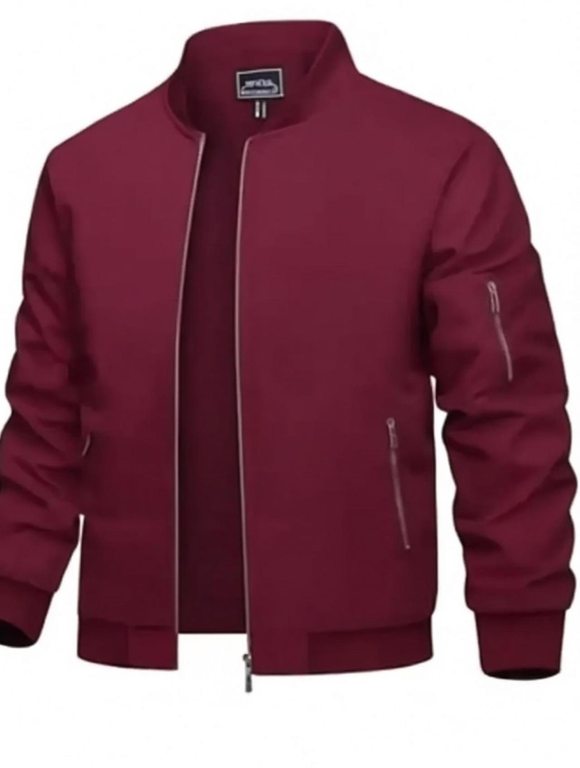 Image of BUGRASI TRADERS Men Colorblock Casual Jacket
