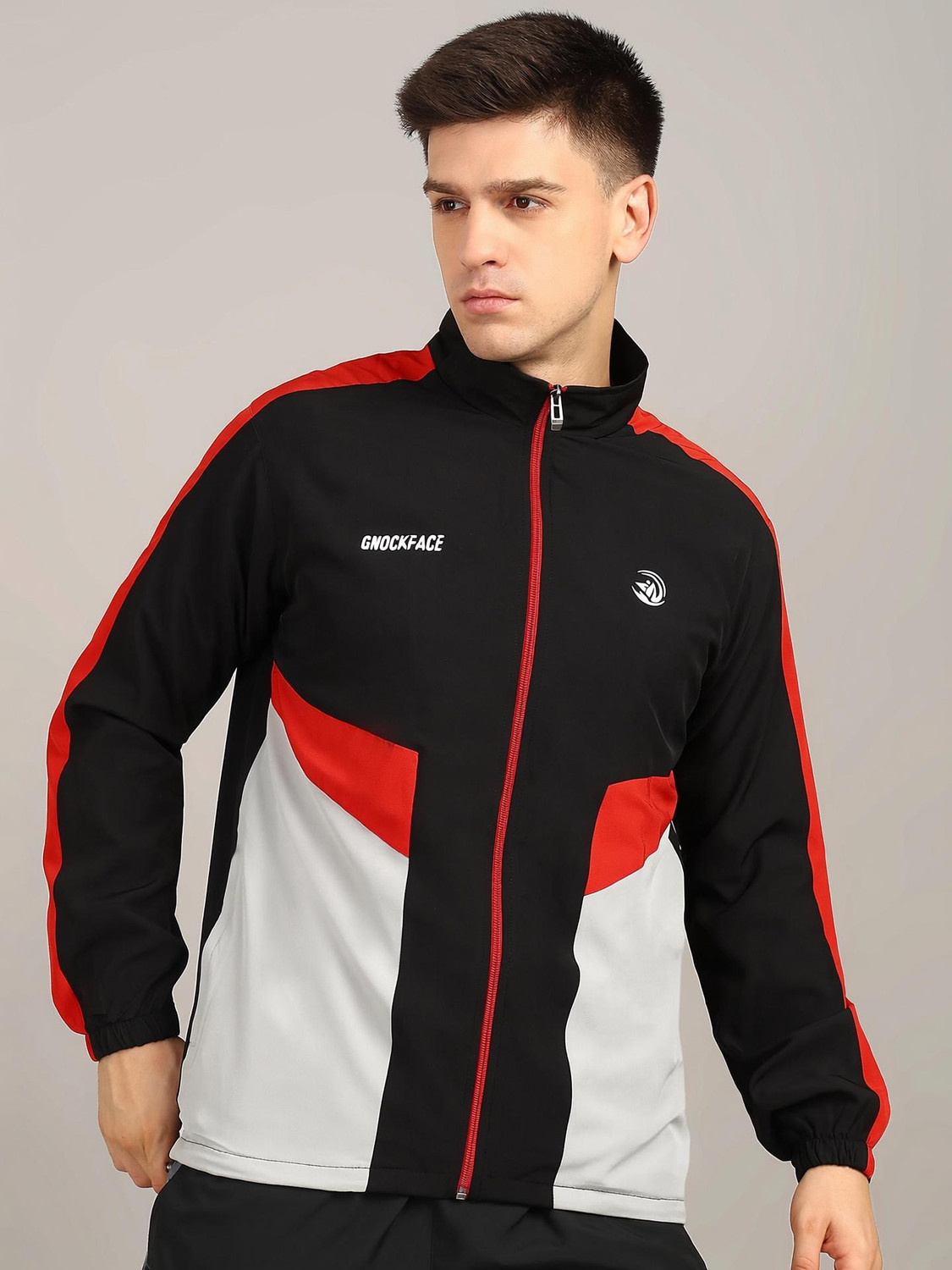 Image of PKR SPORTS Men Colorblock Sports Jacket
