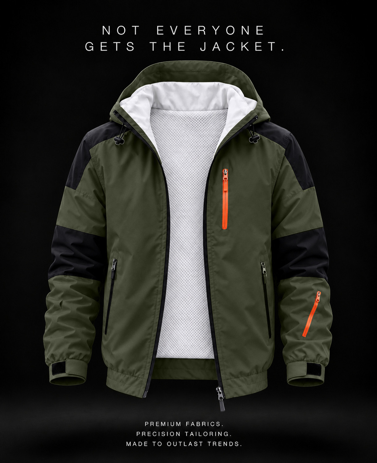 MOTREX Men Colorblock Casual Jacket - Image 1