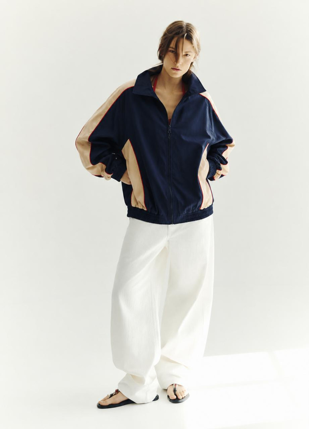 BMAAG Men & Women Colorblock Sports Jacket - Image 1