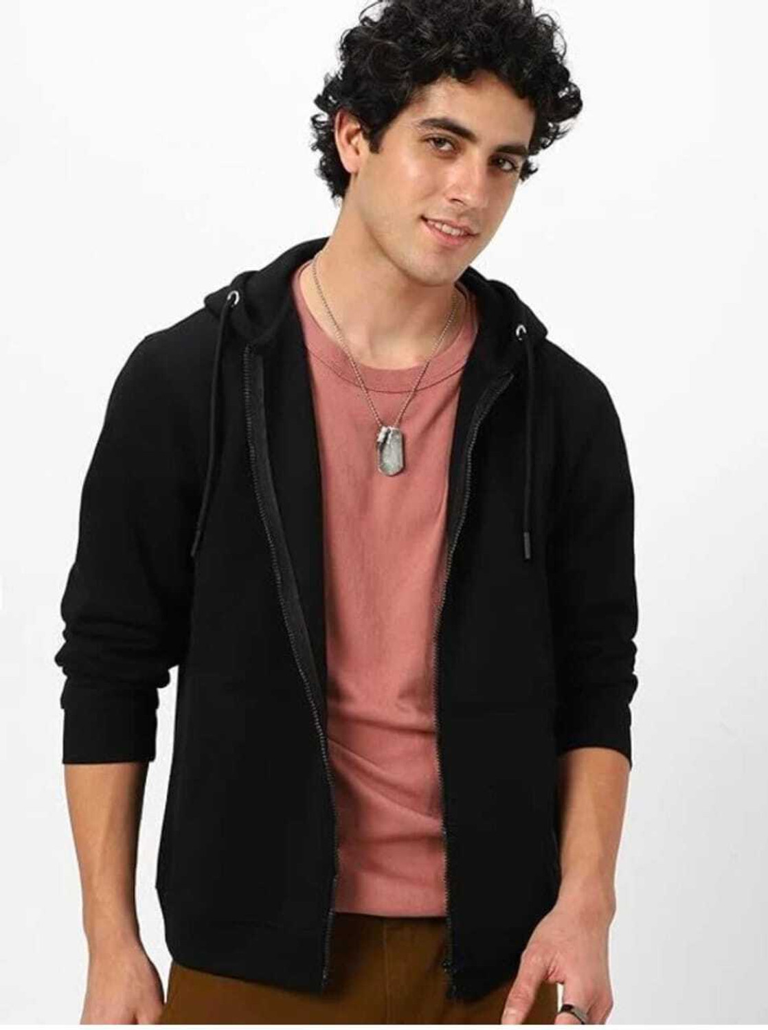 Image of BQT Men Solid Casual Jacket