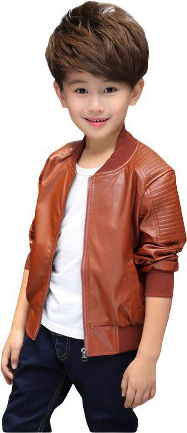Image of The Souled Store Boys Colorblock Casual Jacket