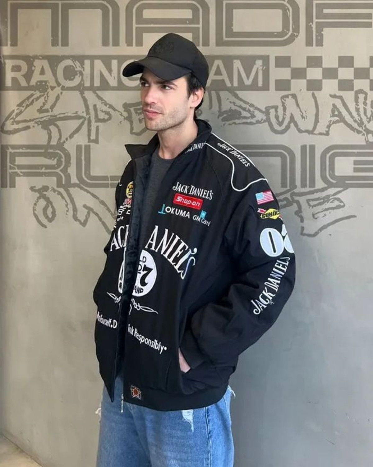 Image of UrbanSkull Men & Women Printed Biker /Riding Jacket