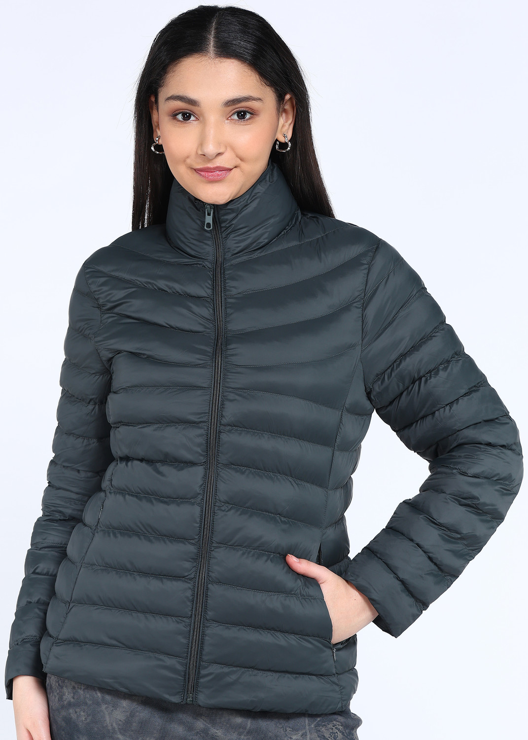 Image of VERO MODA Women Self Design Casual Jacket