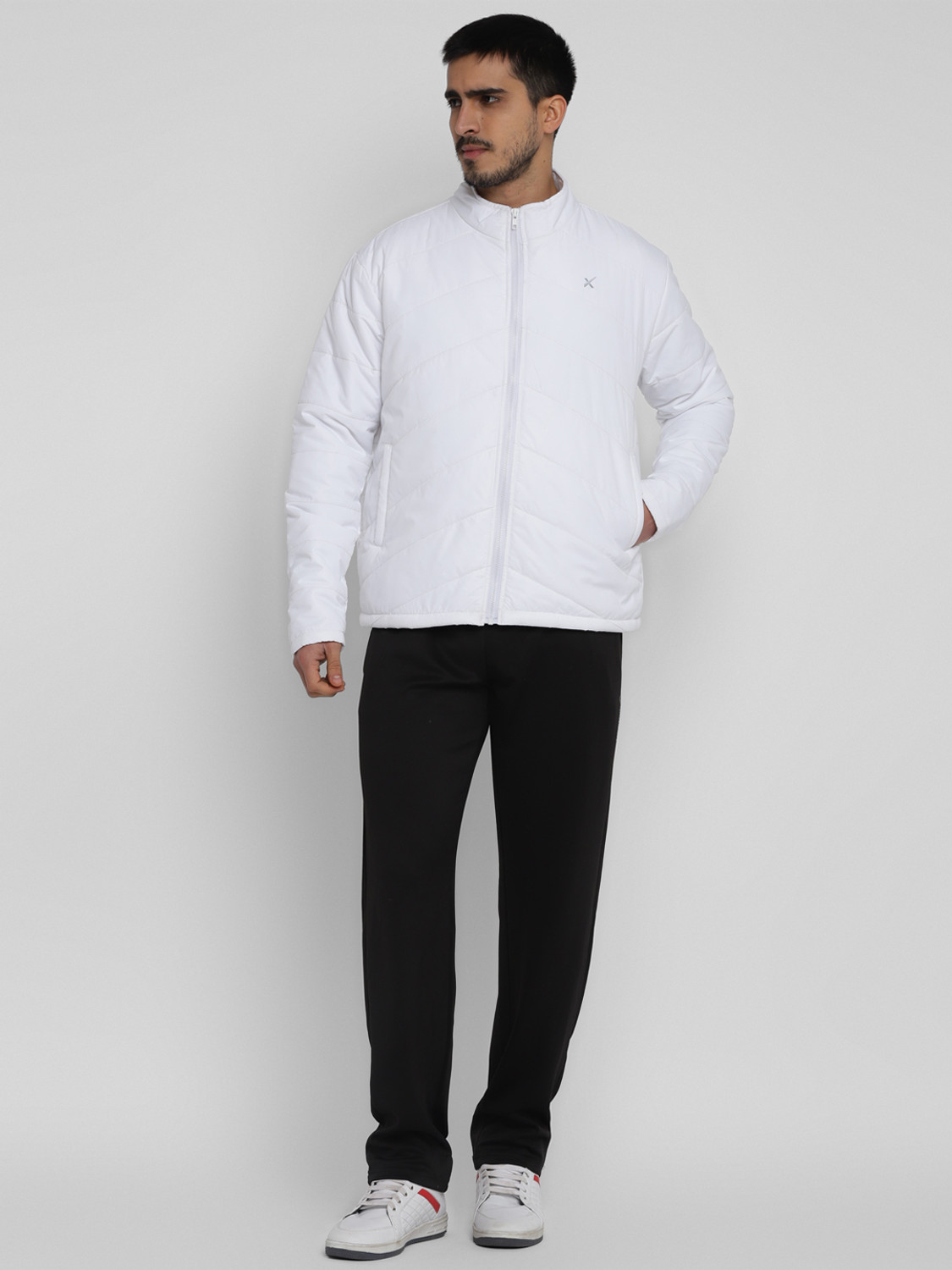 Image of HRX by Hrithik Roshan Men Solid Casual Jacket