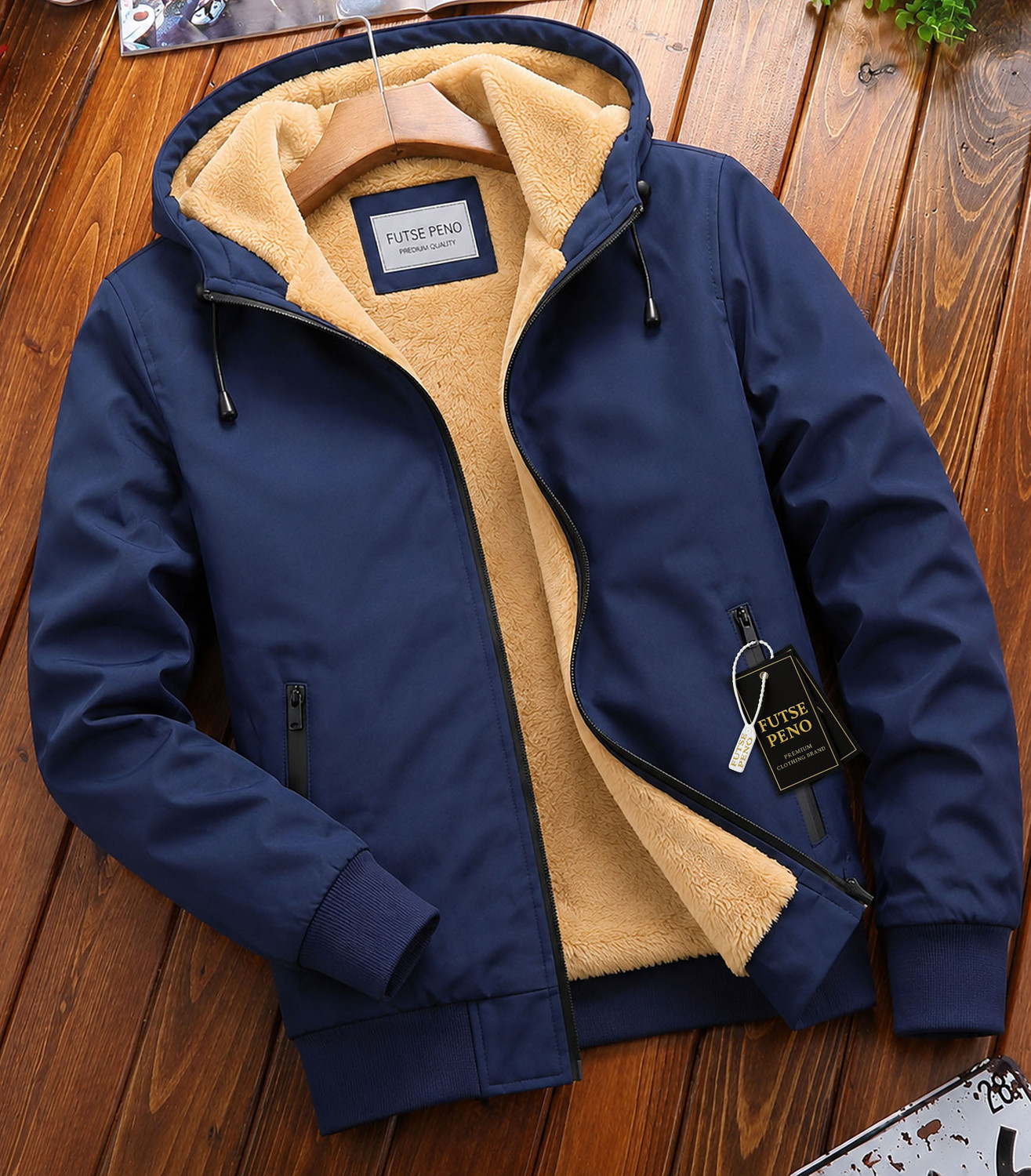 FUTSE PENO Men's Full Sleeve Jacket - Image 6