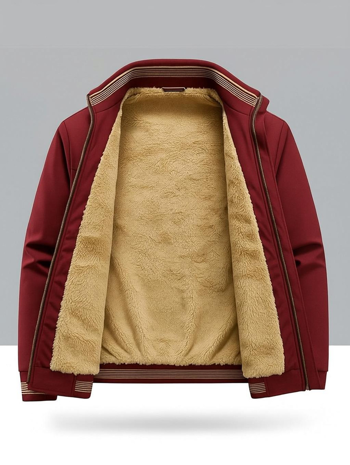Image of BUGRASI TRADERS Men Colorblock Casual Jacket