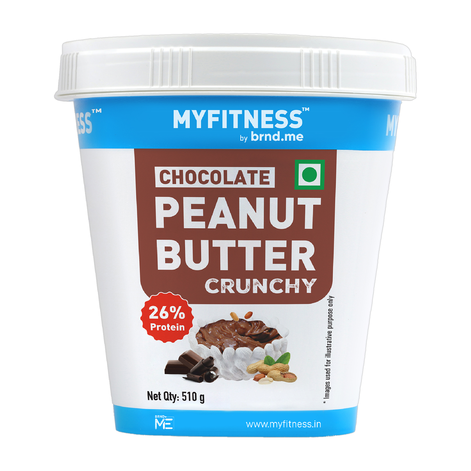MYFITNESS Chocolate Peanut Butter (Crunchy) - Image 1