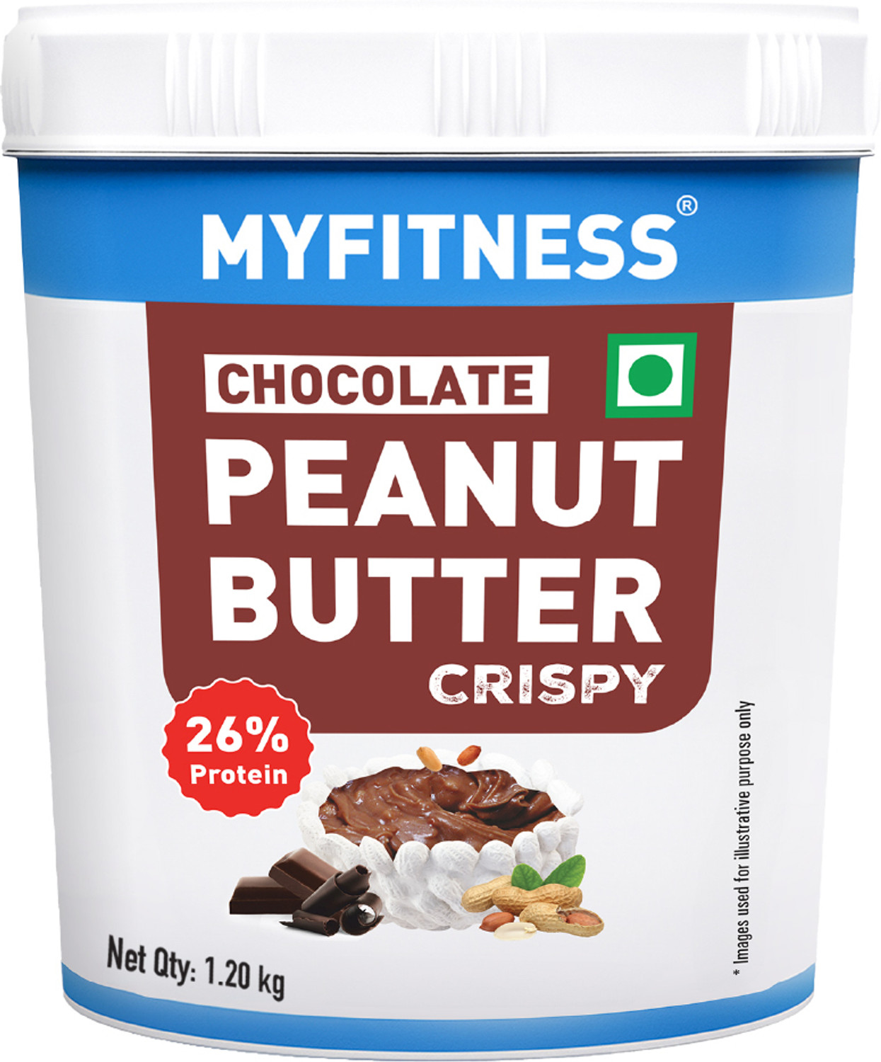 MYFITNESS Chocolate Peanut Butter 26g - Image 6