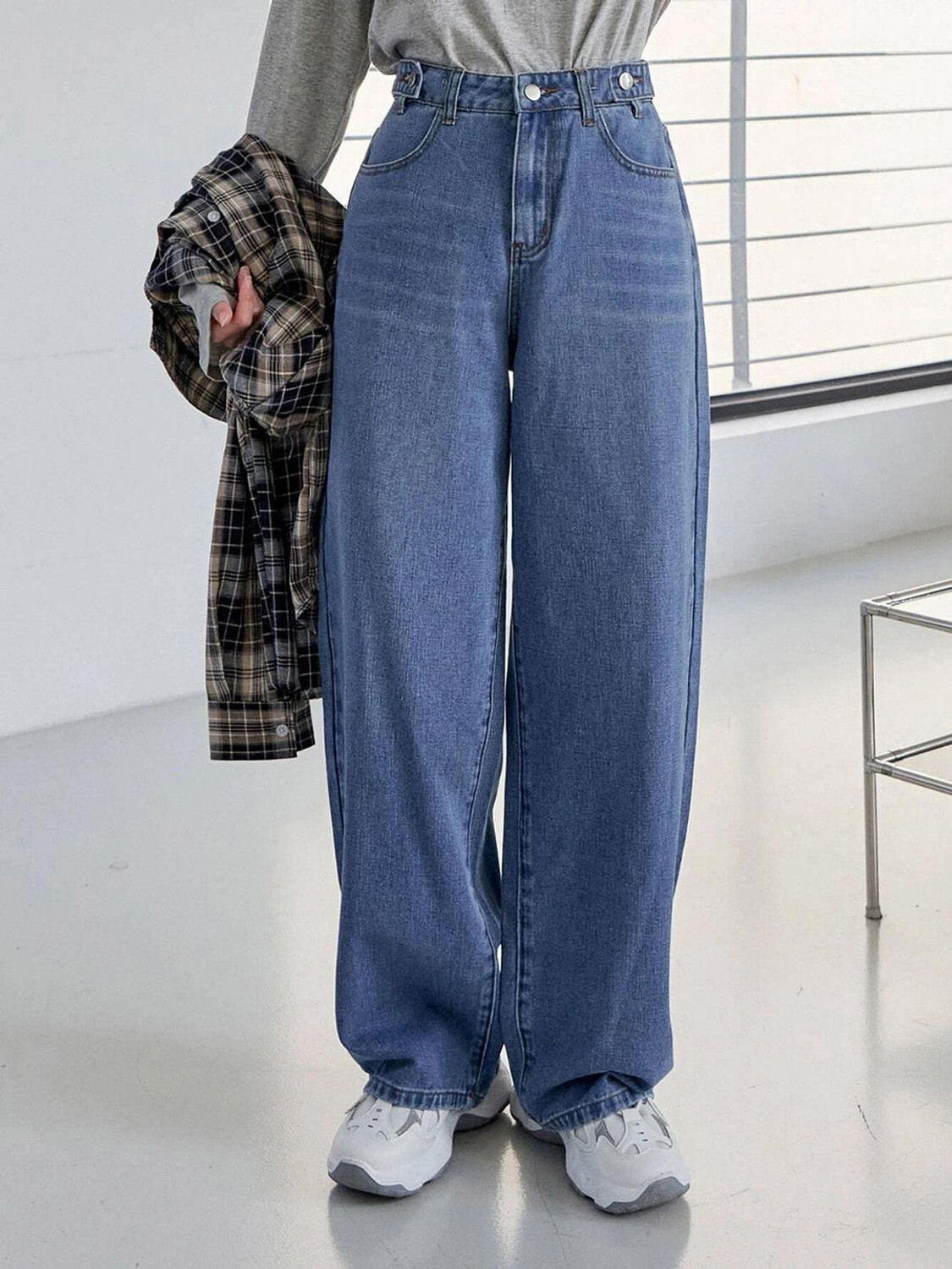 Image of Zuya Women Regular High Rise Blue Jeans