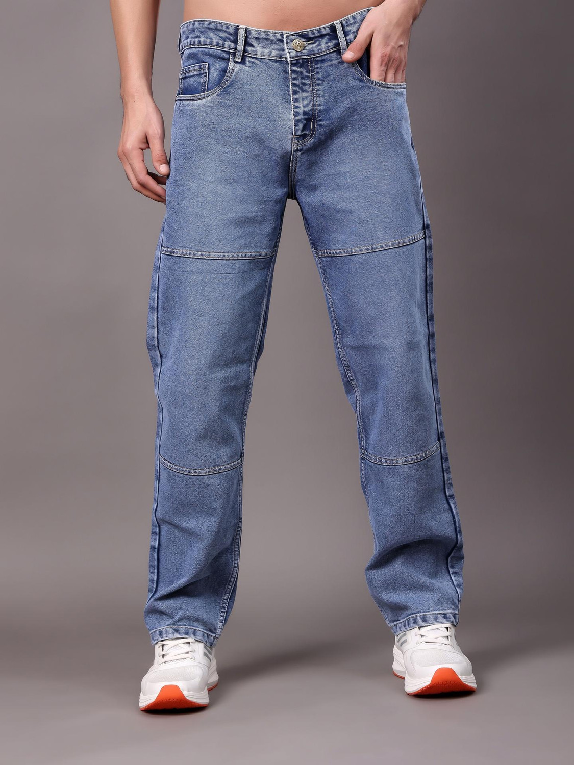 ZAYSH Men Mid Rise Blue Jeans - Image 1