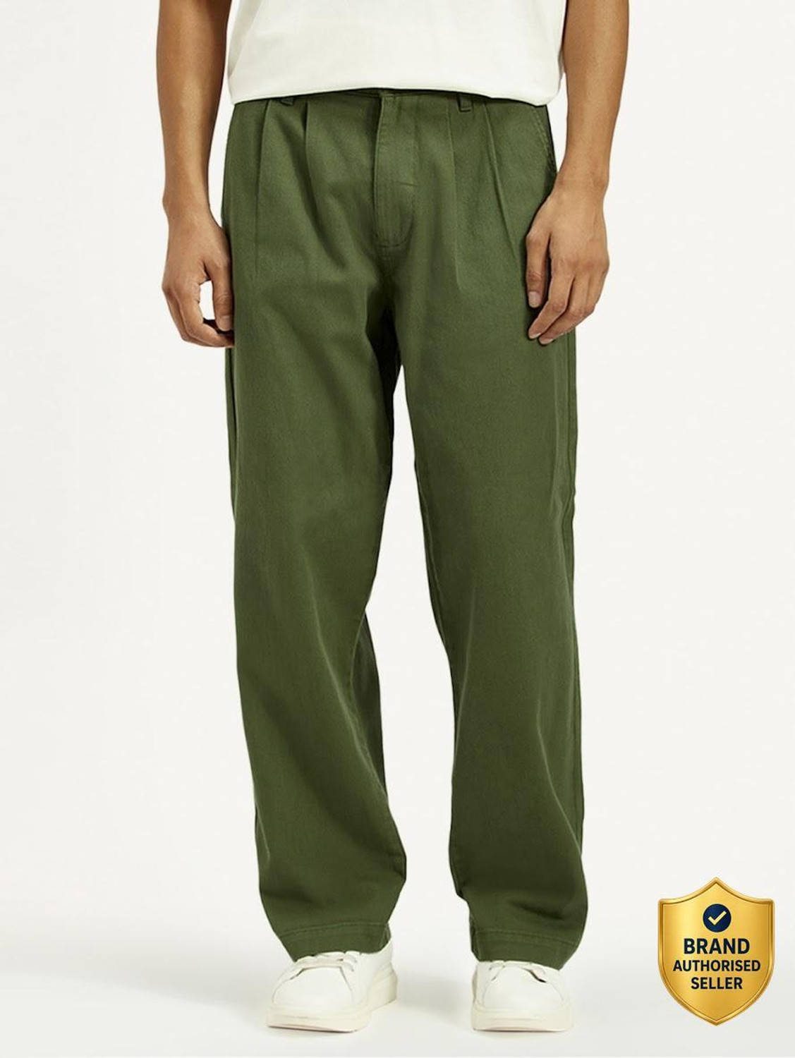 LEVI'S Loose Fit Men Green Jeans - Image 6