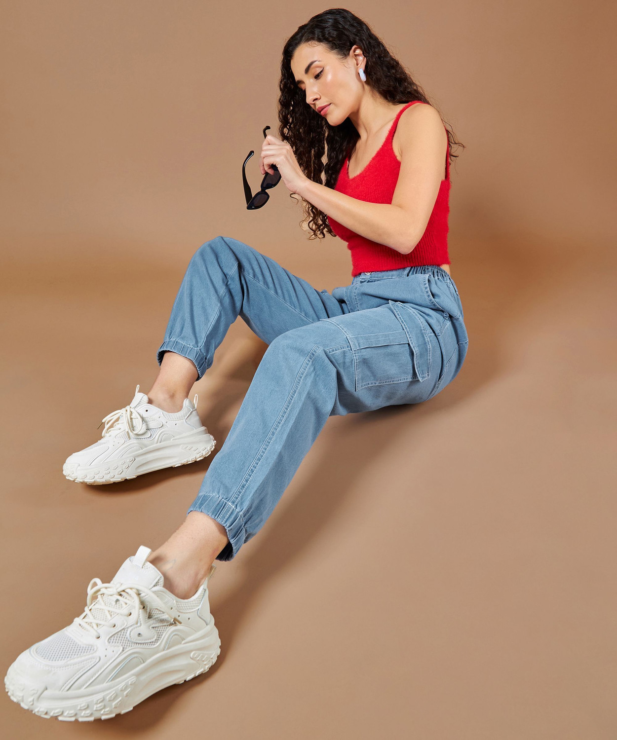 Image of MF Fashion Women Boot-Leg High Rise Black Jeans
