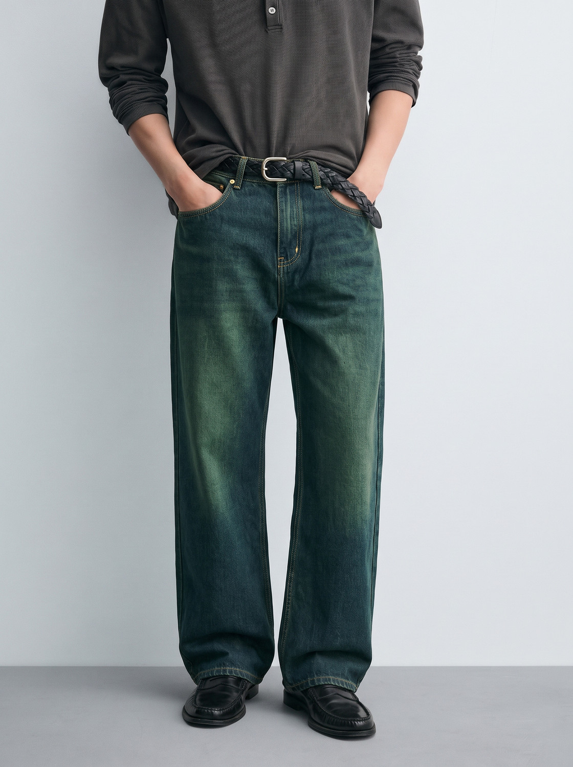 dolsia Men Regular Mid Rise Blue Jeans - Image 1