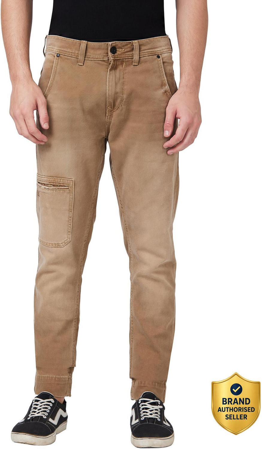 Image of Spykar Men Regular Mid Rise Multicolor Jeans