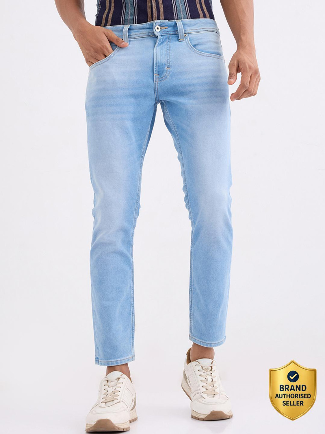 Spykar Slim Men Blue Jeans