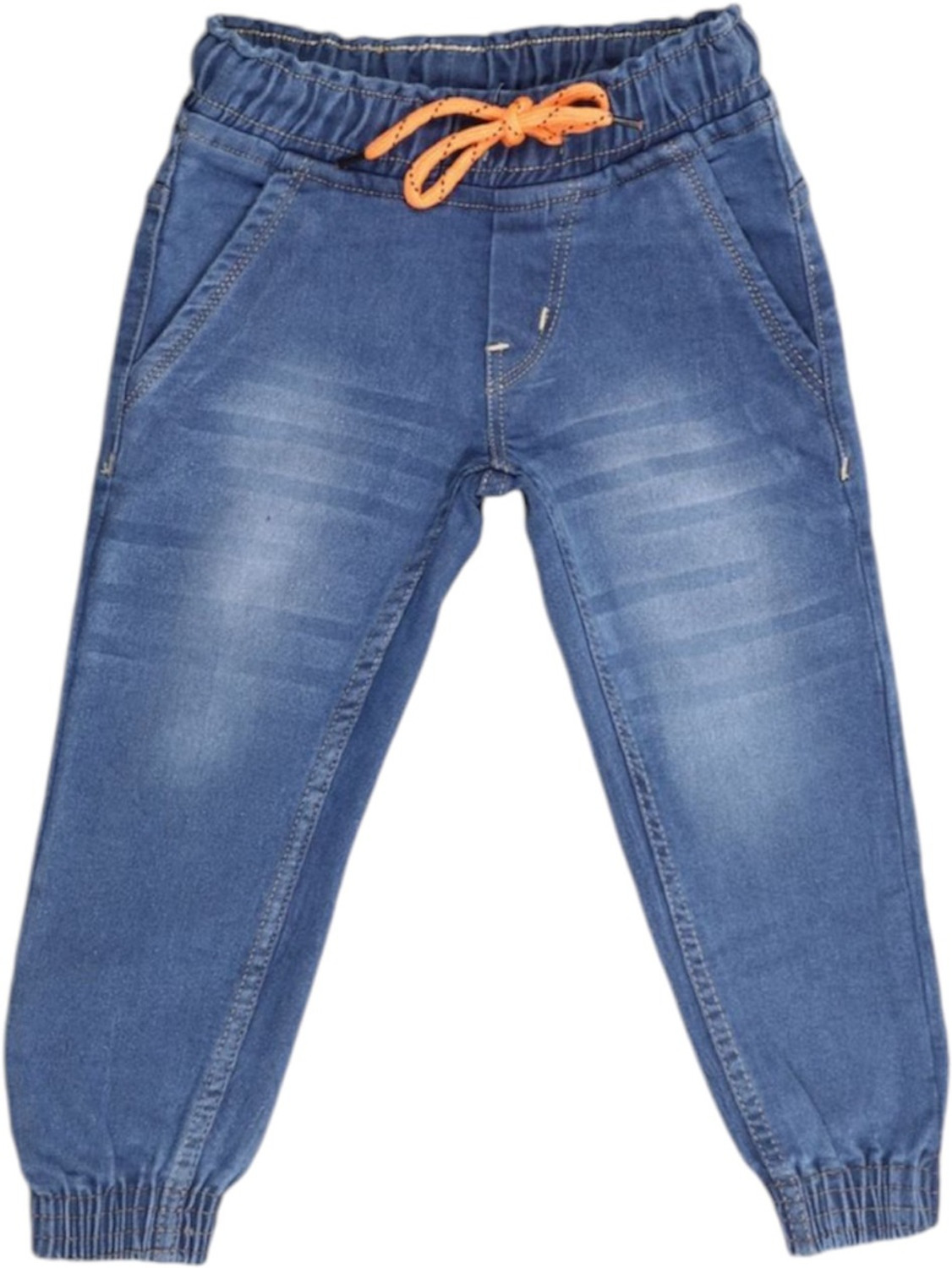 Image of NautiNati Boys Regular Mid Rise Blue Jeans